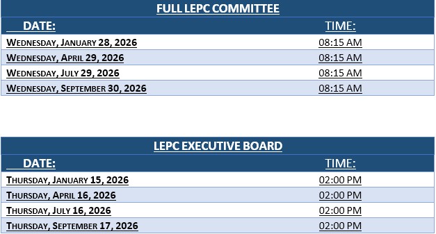 LEPC Meetings
